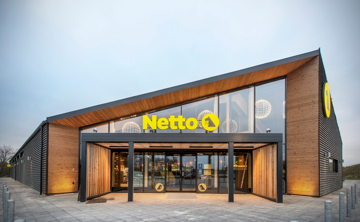 portfolio gallery image Netto Supermarket in Nordhavn Cladding Tiles